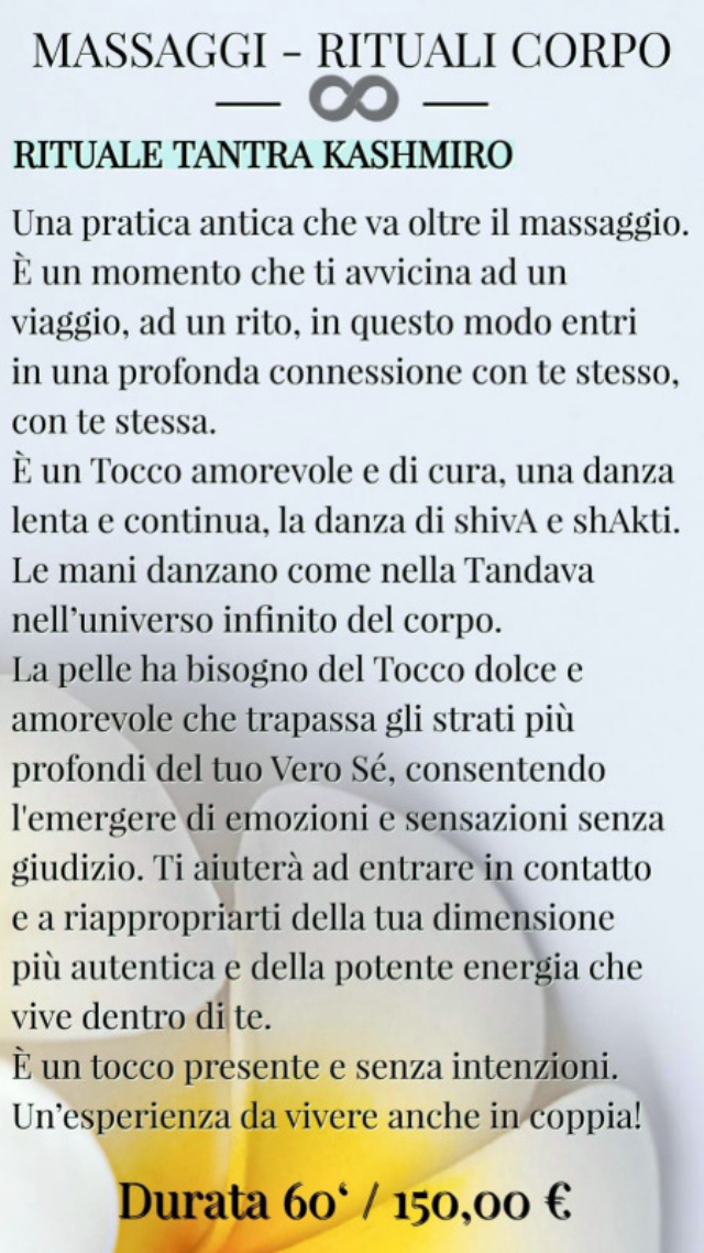 Infinity Massaggi Massaggi Bologna